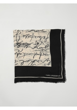 Neck Scarf KARL LAGERFELD Woman color White