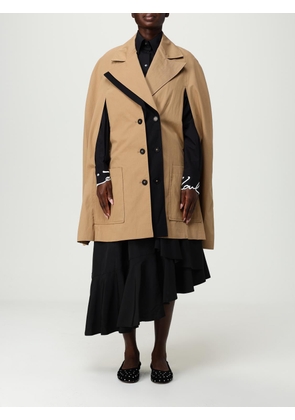 Coat KARL LAGERFELD Woman color Beige