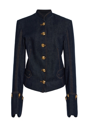 Zimmermann Rebellion Pirate-Inspired Denim Jacket - Moda Operandi