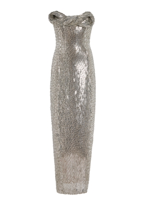 Rachel Gilbert Rosalie Sequined-Embellished Tulle Gown - Moda Operandi