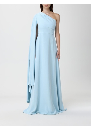 Dress SOLACE LONDON Woman color Gnawed Blue