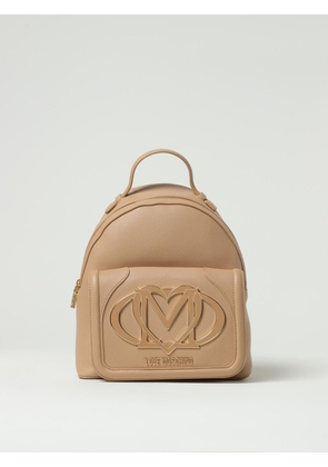 Backpack LOVE MOSCHINO Woman color Beige