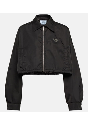 Prada Cropped nylon jacket