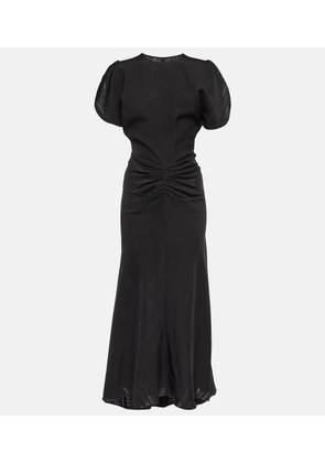 Victoria Beckham Crepe midi dress