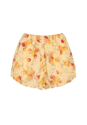 Posse Aurelia Printed Cotton Bloomer Shorts - Moda Operandi