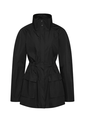 St. Agni Stand Collar Paper Taffeta Parka - Moda Operandi