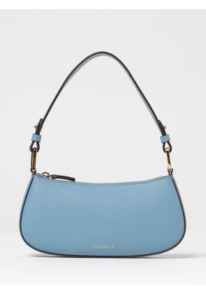 Shoulder Bag COCCINELLE Woman color Gnawed Blue