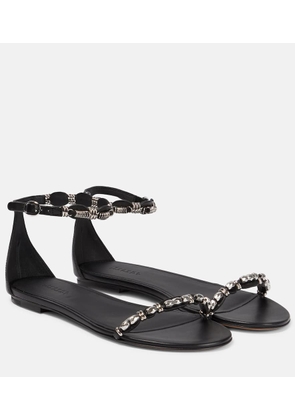 Isabel Marant Embellished leather sandals