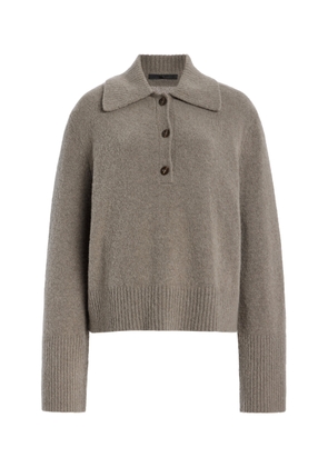 Jenni Kayne Stevie Cashmere-Blend Polo Shirt - Moda Operandi