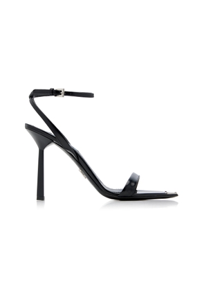 Prada Logo-Detailed Leather Sandals - Moda Operandi