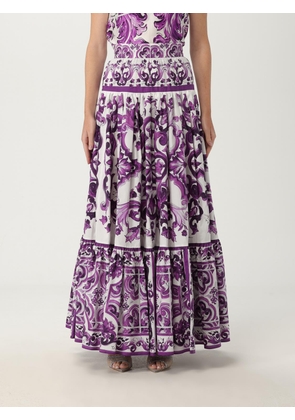 Skirt DOLCE & GABBANA Woman color Violet