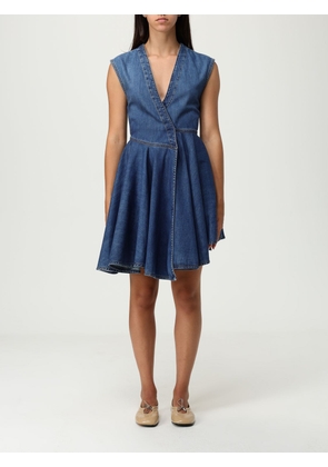 Dress ALAÏA Woman color Blue