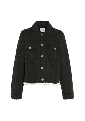 Barrie Pleated Cashmere Jacket - Moda Operandi