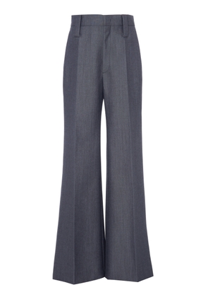Prada Mohair-Blend Wide-Leg Pants - Moda Operandi