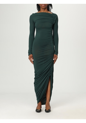 Dress FERRAGAMO Woman color Moss Green