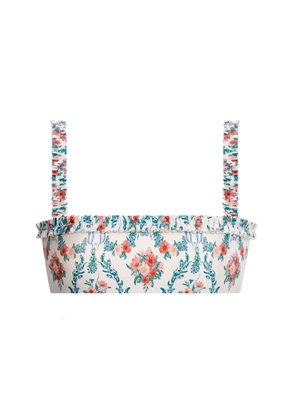 Agua by Agua Bendita Olmo Printed Bikini Top - Moda Operandi
