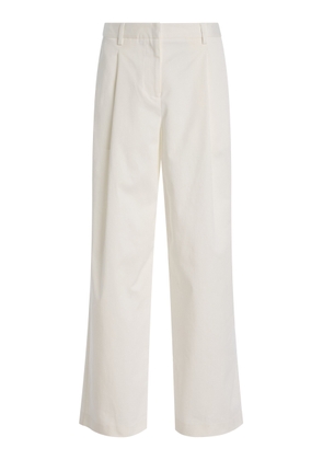 Matteau High-Rise Stretch-Cotton Pants - Moda Operandi