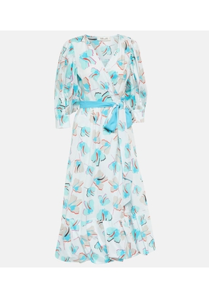 Diane von Furstenberg Roxanna wrap midi dress
