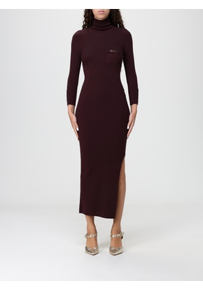 Dress ELISABETTA FRANCHI Woman color Wine