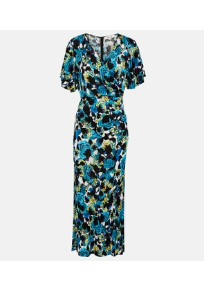 Diane von Furstenberg Zetna floral jersey midi dress
