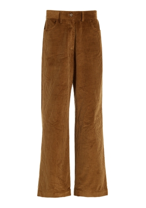 House of Dagmar Organic Cotton Corduroy Wide-Leg Pants - Moda Operandi