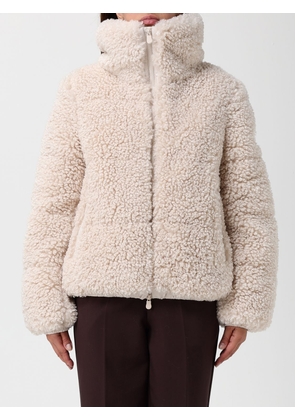 Fur Coat SAVE THE DUCK Woman color Ivory