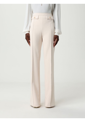 Pants ELISABETTA FRANCHI Woman color White