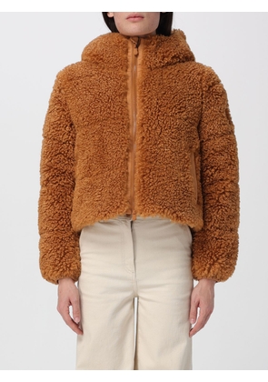 Fur Coat SAVE THE DUCK Woman color Camel