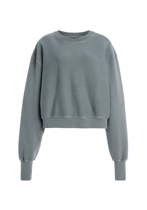 Les Tien Ryder Cropped Cotton Sweatshirt - Moda Operandi