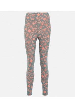 The Upside Jardin printed high-rise leggings