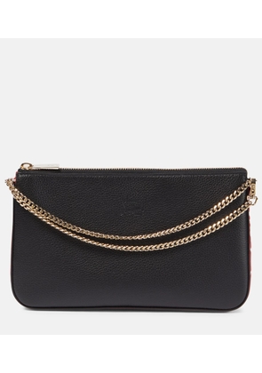 Christian Louboutin Loubila leather clutch