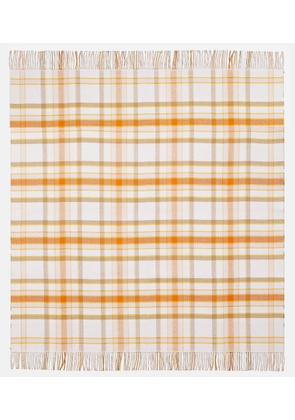 Burberry Burberry Check wool and cashmere throw