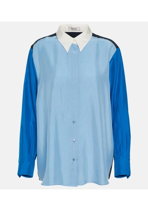 Dorothee Schumacher Colorblock silk blouse