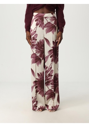 Pants TWINSET Woman color Multicolor