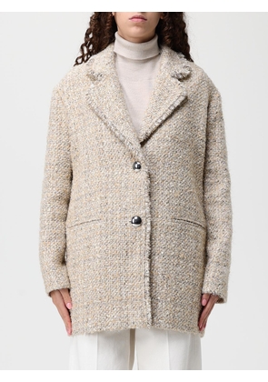 Coat TWINSET ACTITUDE Woman color Gold