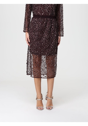 Skirt TWINSET ACTITUDE Woman color Brown