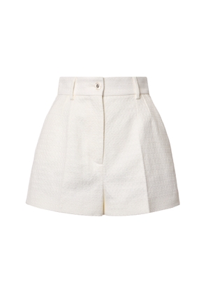 Dolce & Gabbana Bouclé Pleated Shorts - Moda Operandi