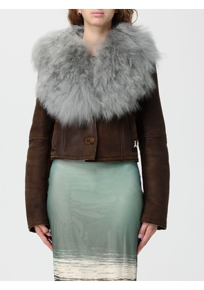 Jacket PATRIZIA PEPE Woman color Brown