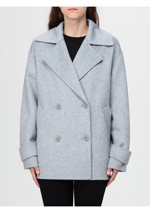 Coat PATRIZIA PEPE Woman color Pearl