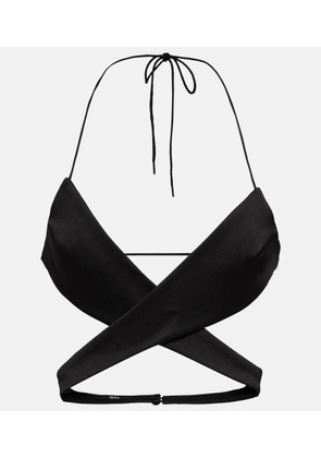 Alex Perry Hudson halterneck bra top