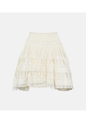 Alaia Crinoline miniskirt