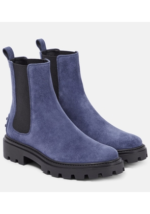 Tod's Suede Chelsea boots