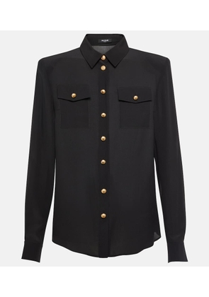 Balmain Crepe de chine shirt