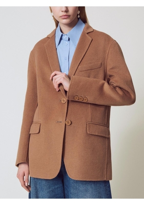 Coat TWINSET Woman color Brown