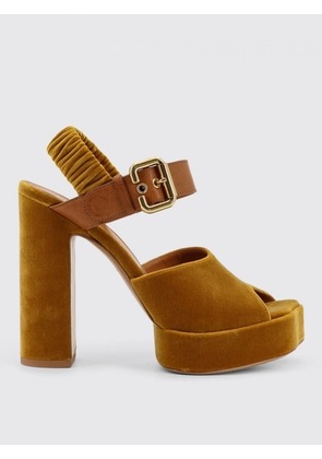 Heeled Sandal CHLOÉ Woman color Amber