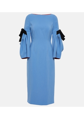 Roksanda Venturi crepe midi dress