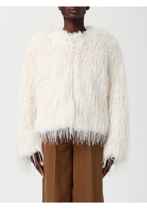 Fur Coat MEIMEIJ Woman color Ice