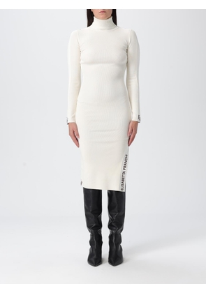 Dress ELISABETTA FRANCHI Woman color Milk
