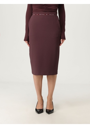 Skirt ELISABETTA FRANCHI Woman color Wine