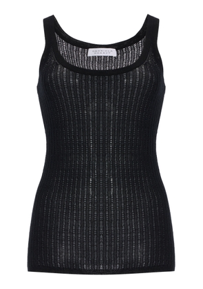 Gabriela Hearst Nevin Pointelle-Knit Cashmere-Silk Tank Top - Moda Operandi